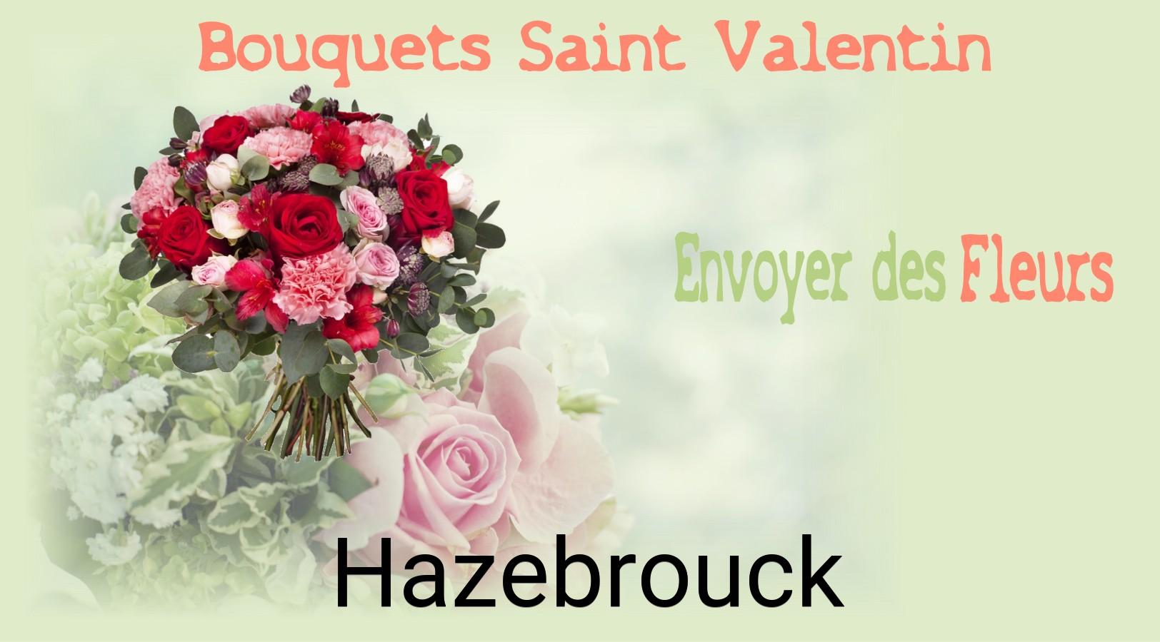 Roses de Saint-Valentin livrées à Hazebrouck